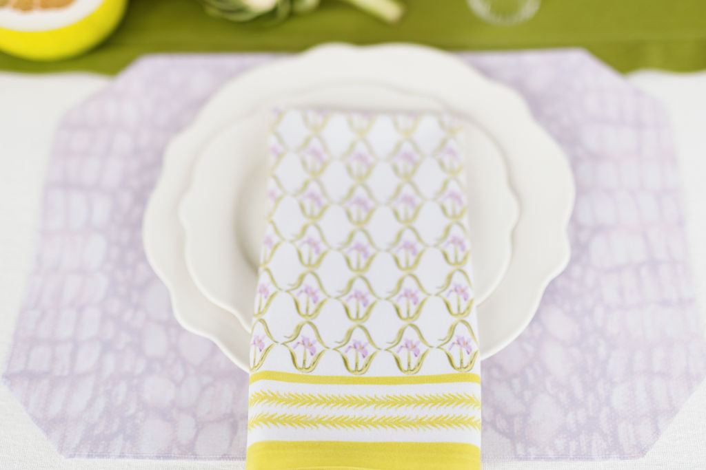 White Alligator Placemat