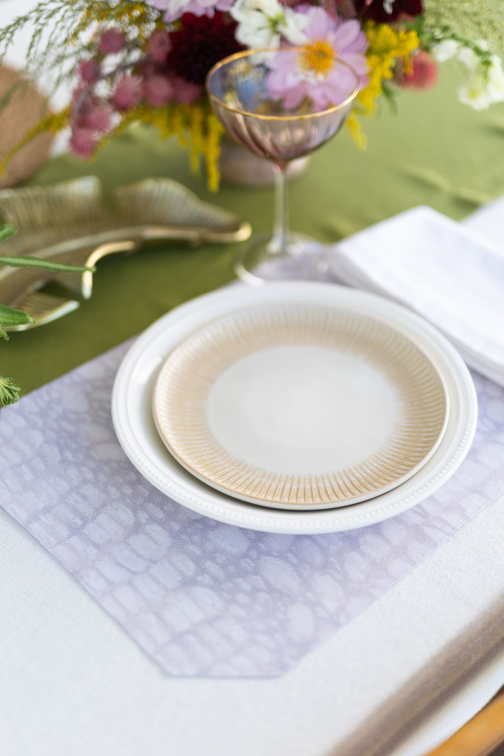 White Alligator Placemat