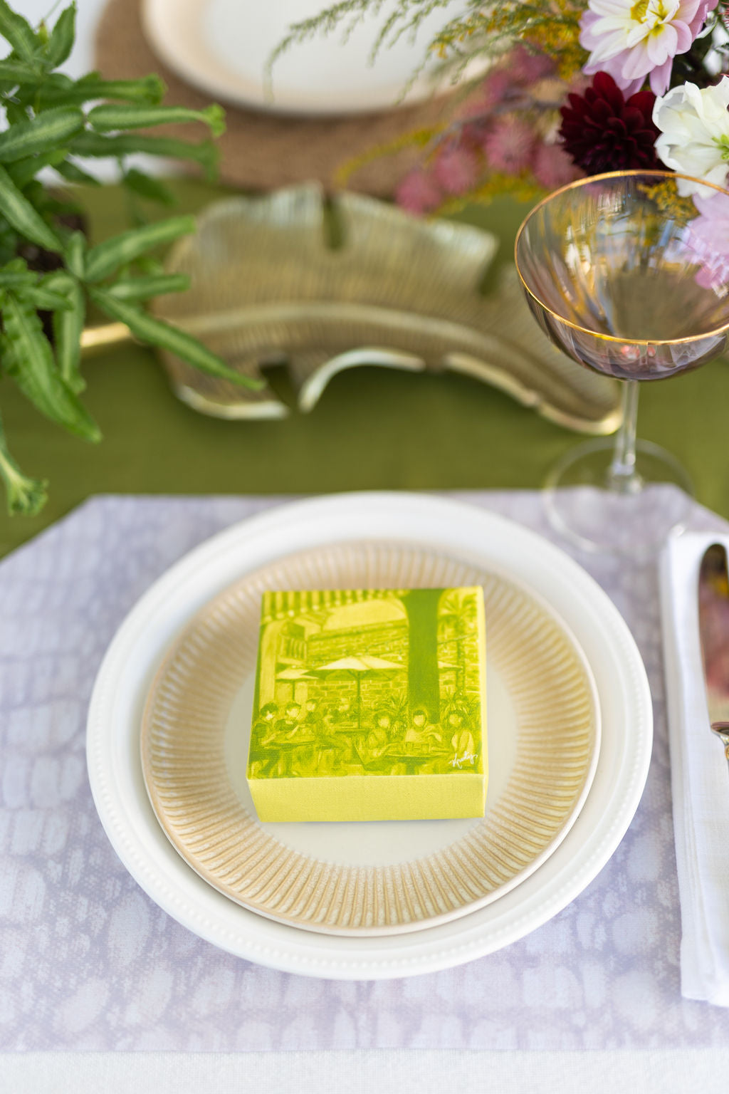 White Alligator Placemat