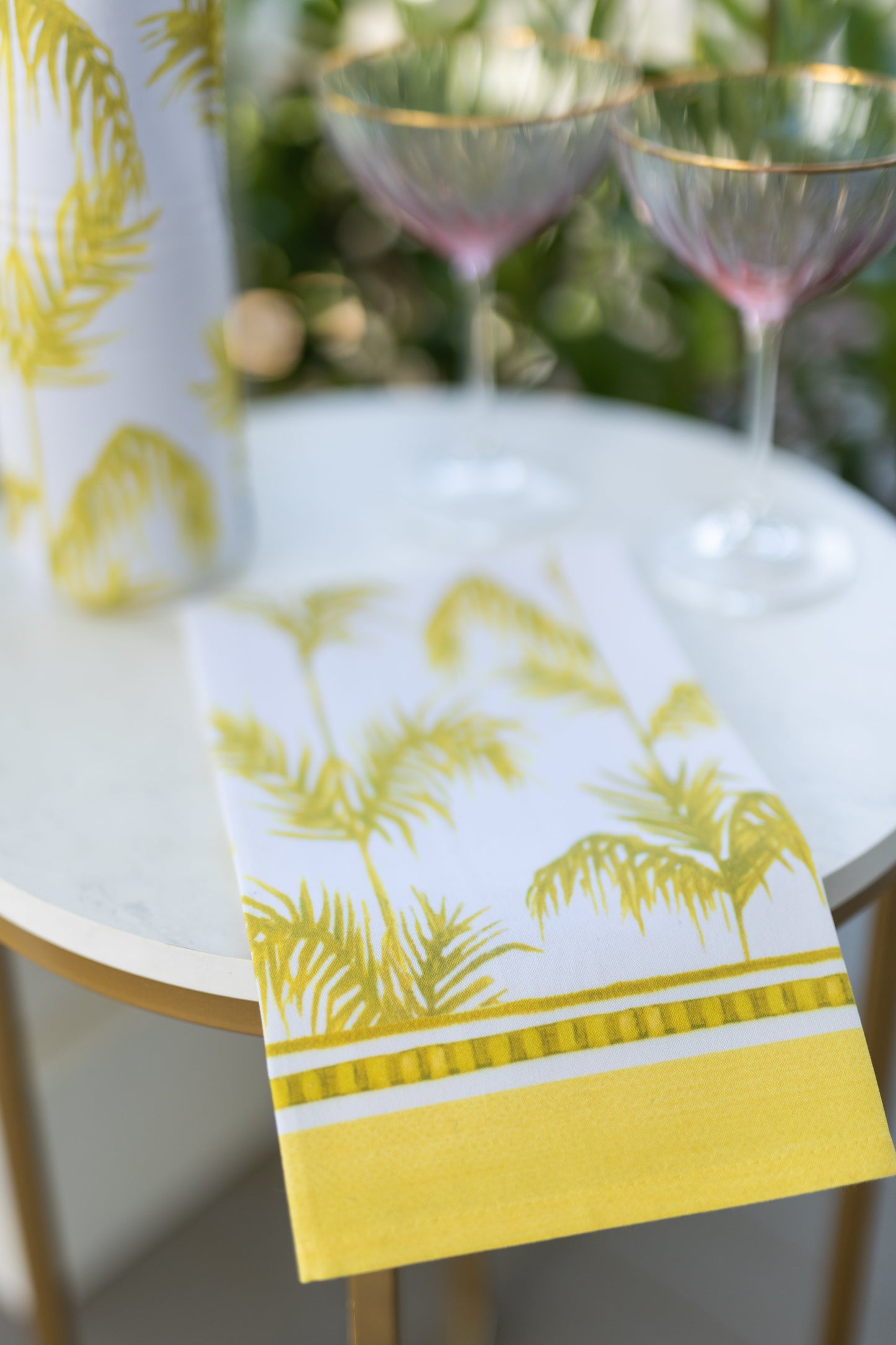 Palm Hostess Towel