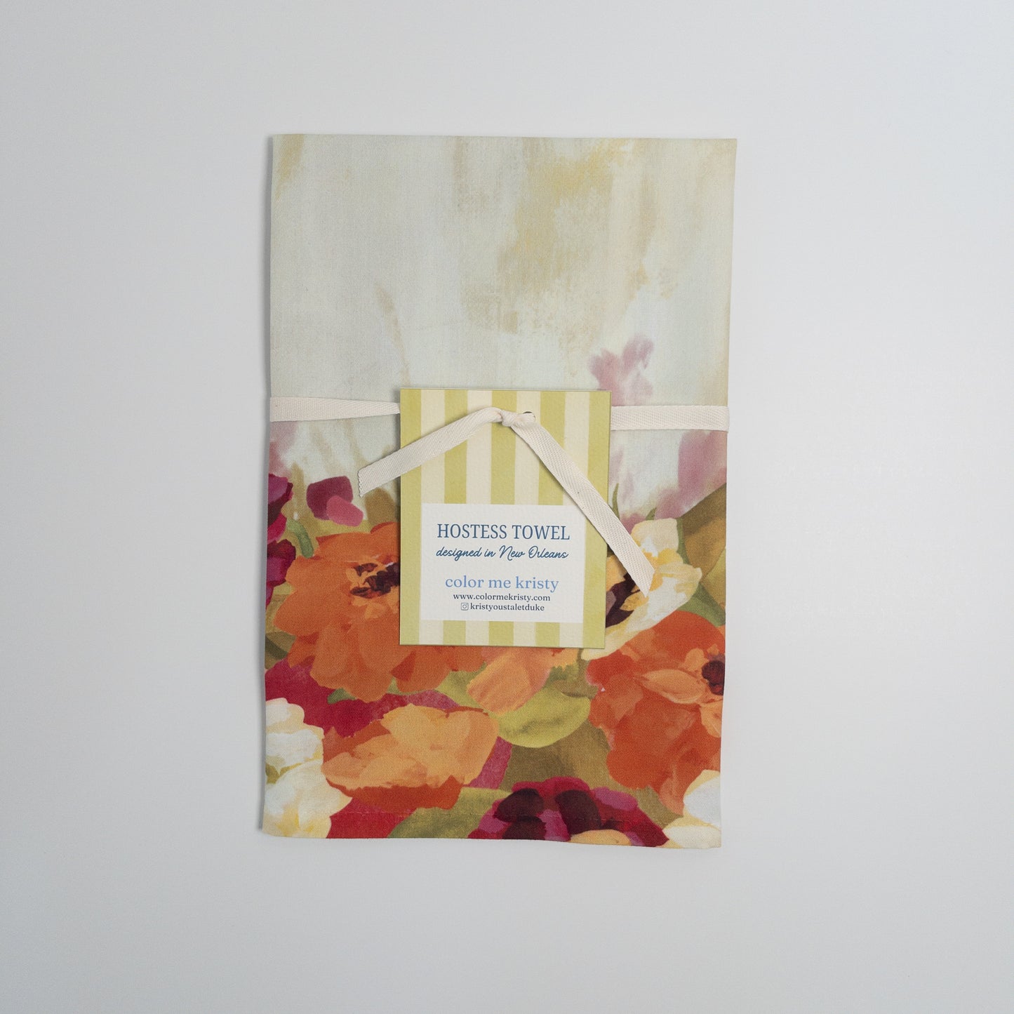 Zinnia en Masse - Hostess Towel