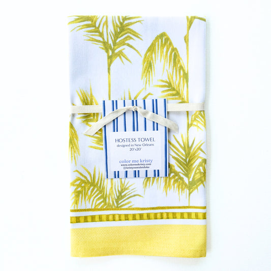 Palm Hostess Towel