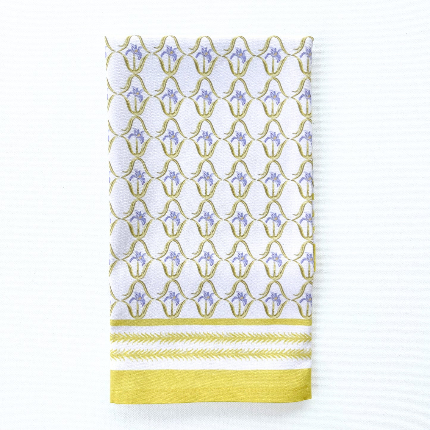 Iris in Lilac Hostess Towel