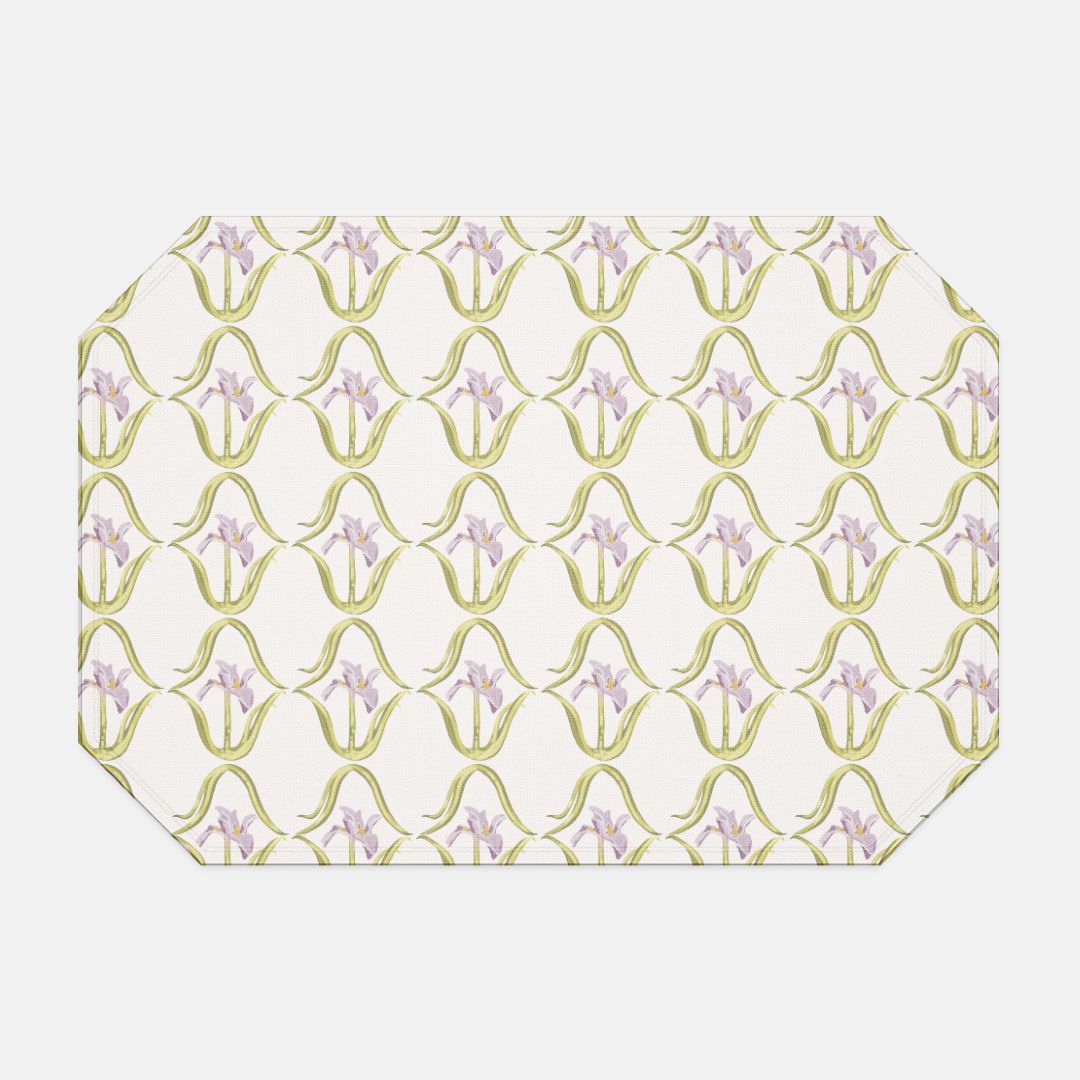 Iris Placemat in French Pink