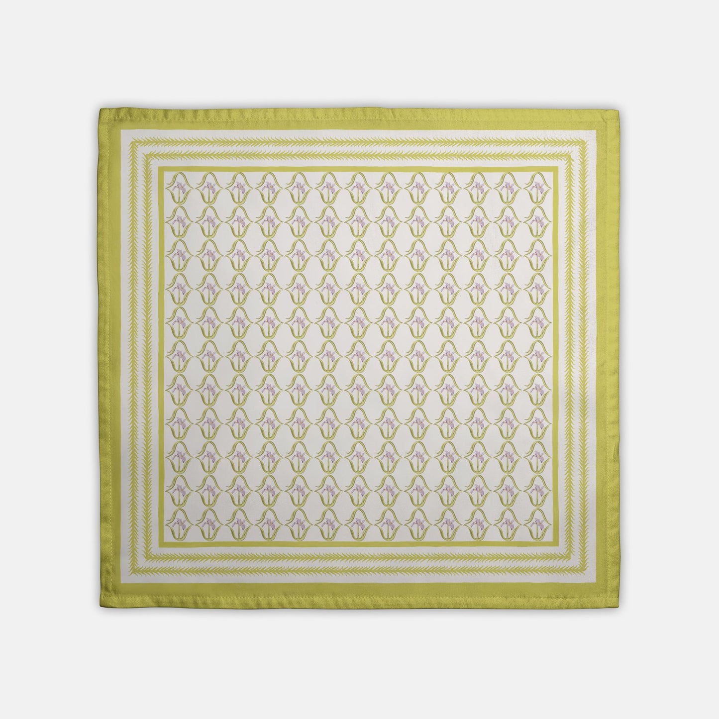 Iris in French Pink Hostess Towel