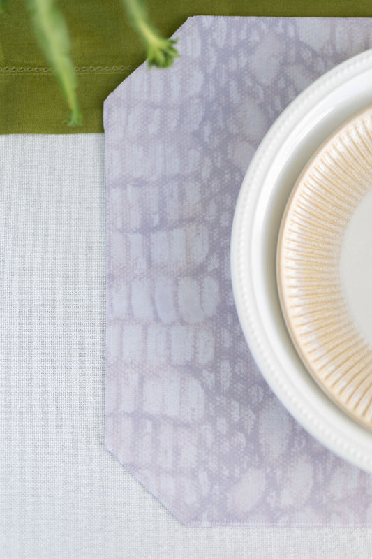 White Alligator Placemat