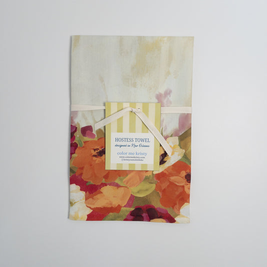 Zinnia en Masse - Hostess Towel
