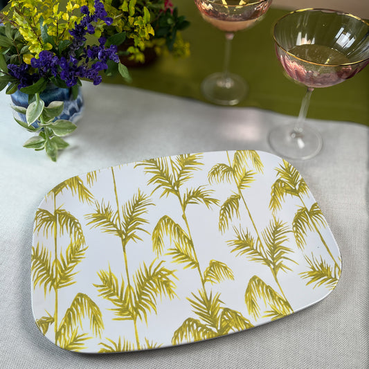 Palm Melamine Tray