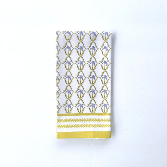 Iris in Lilac Dinner Napkins | Set of 4