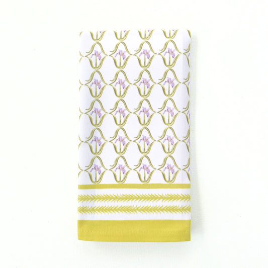 Iris in French Pink Dinner Napkins | Set of 4