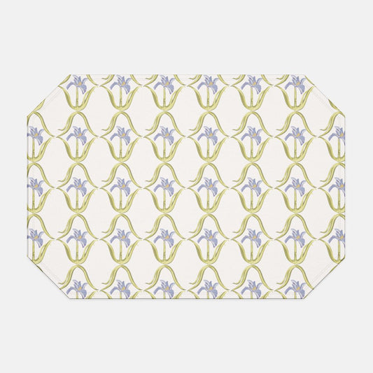Iris Placemat in Lilac