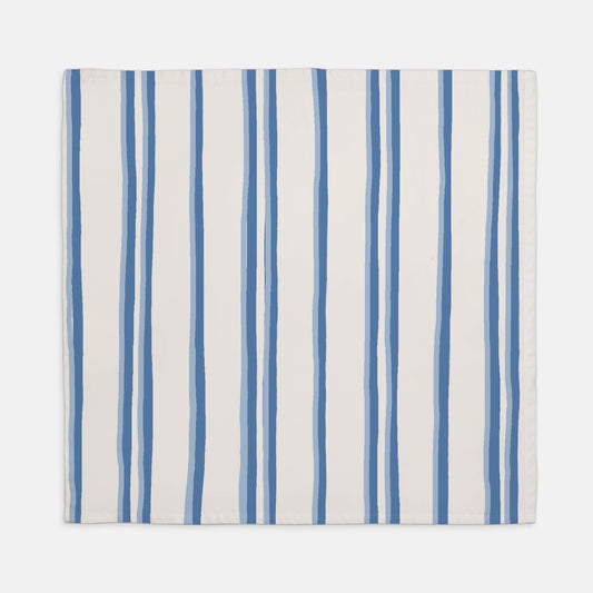 Riverbend Stripe Napkin (2PK) in Haint Blue